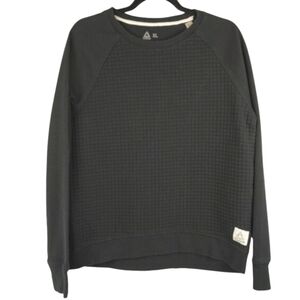 Adidas Black Waffle Front Pullover Sweatshirt Size XL. ***THIS IS NOT ADIDAS